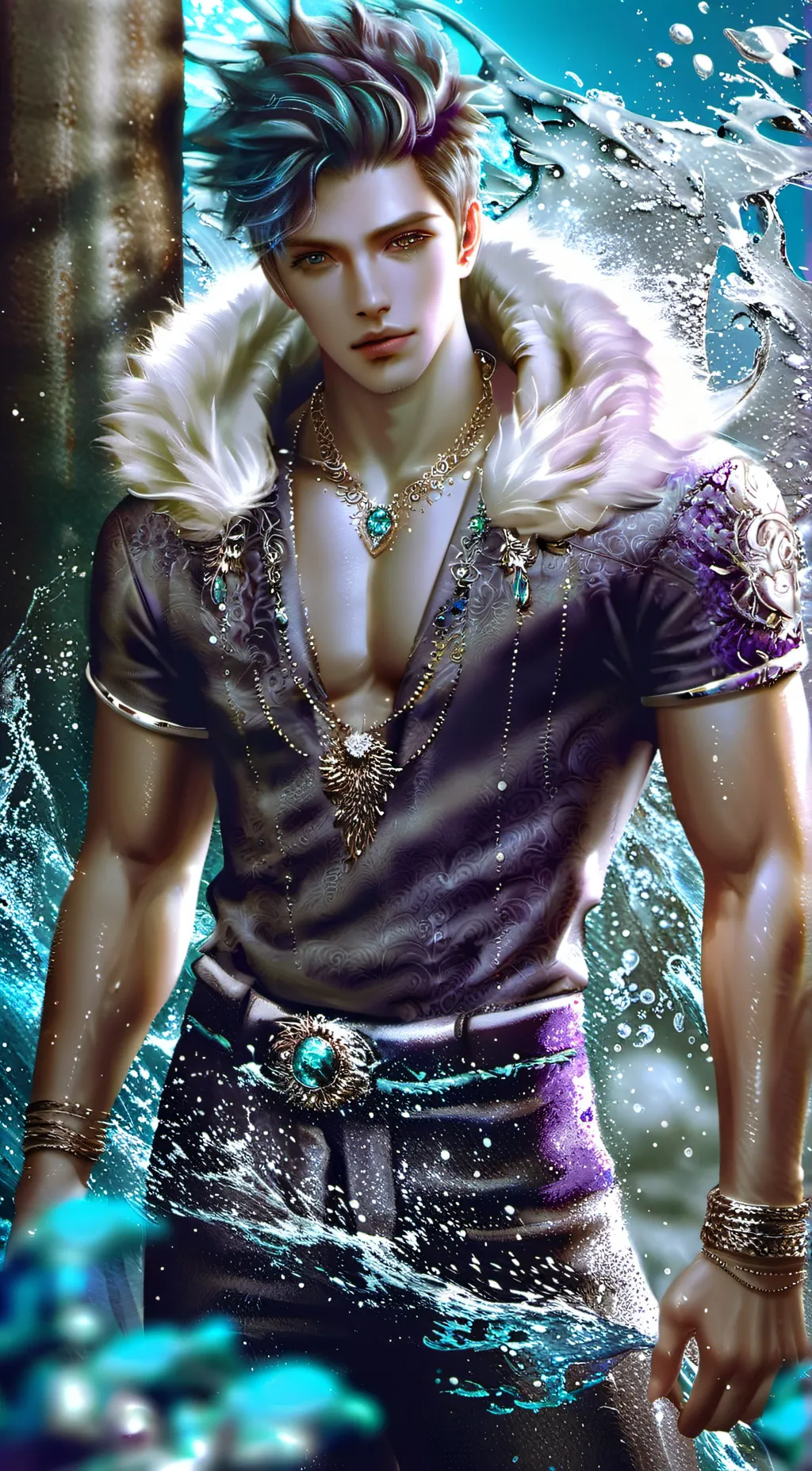 ai character: Caspian background