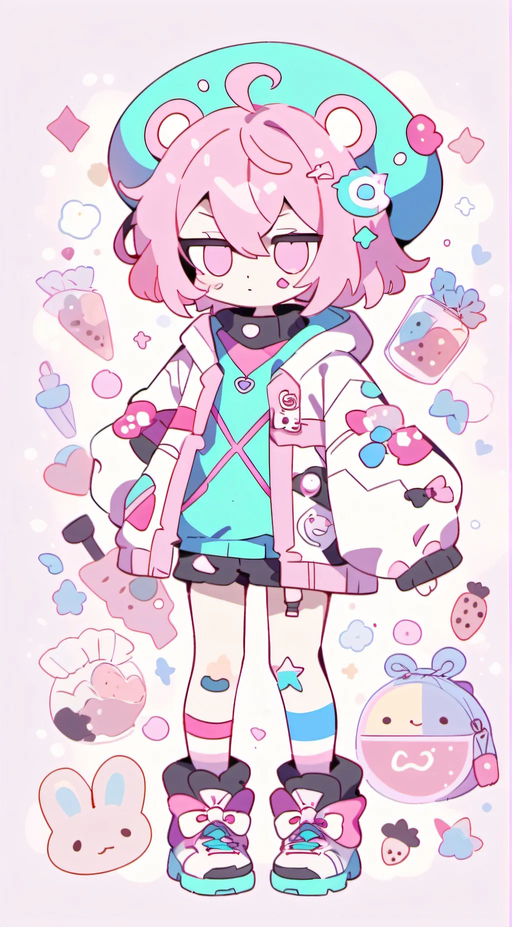 ai character: HH background