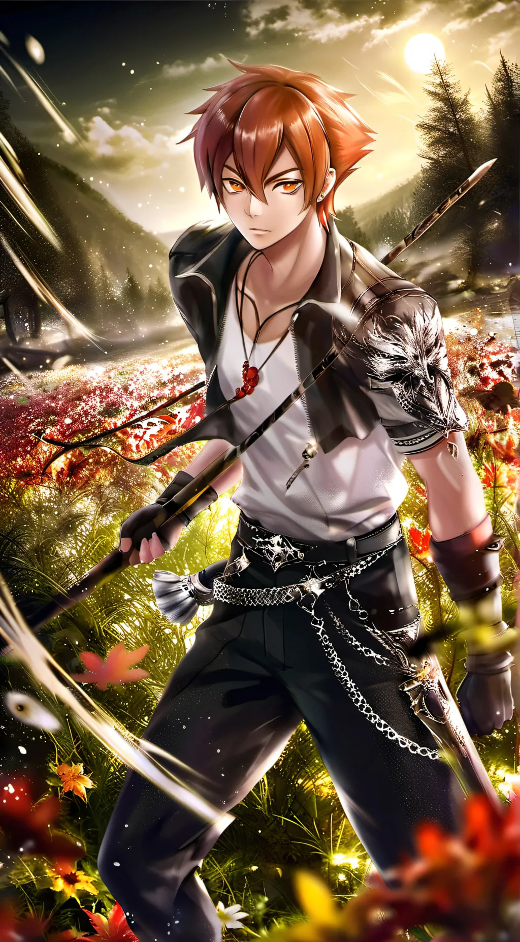 ai character: Micheal  background