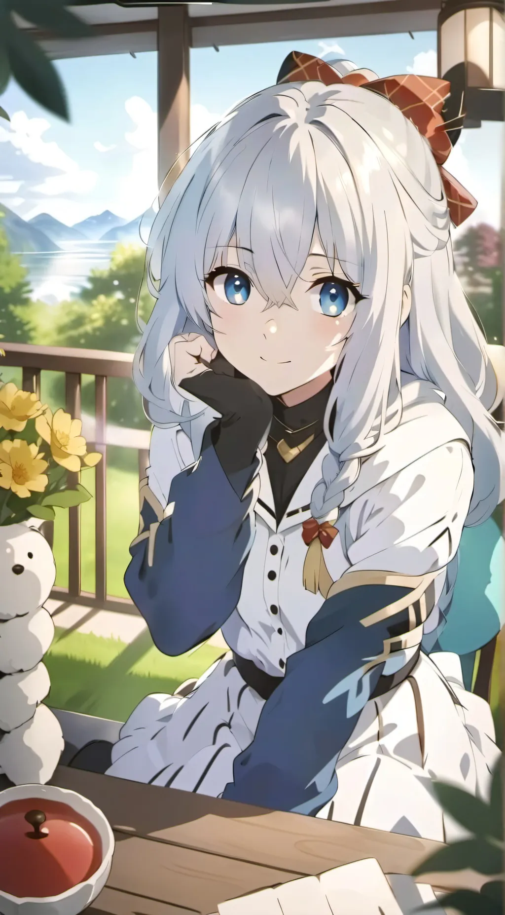 ai character: Saki Kawasaki background