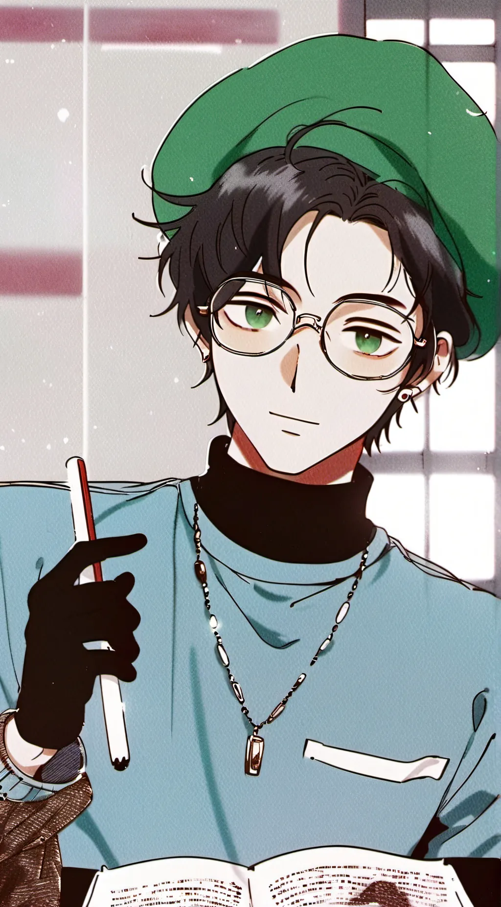 ai character: Neo background