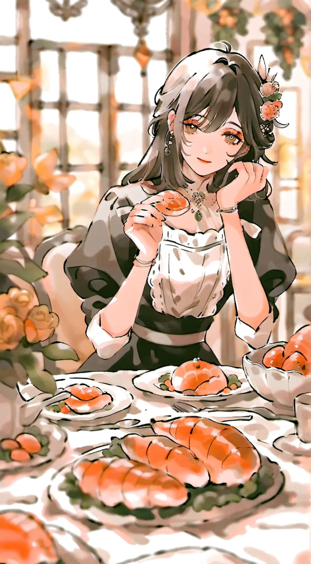 ai character: mia background