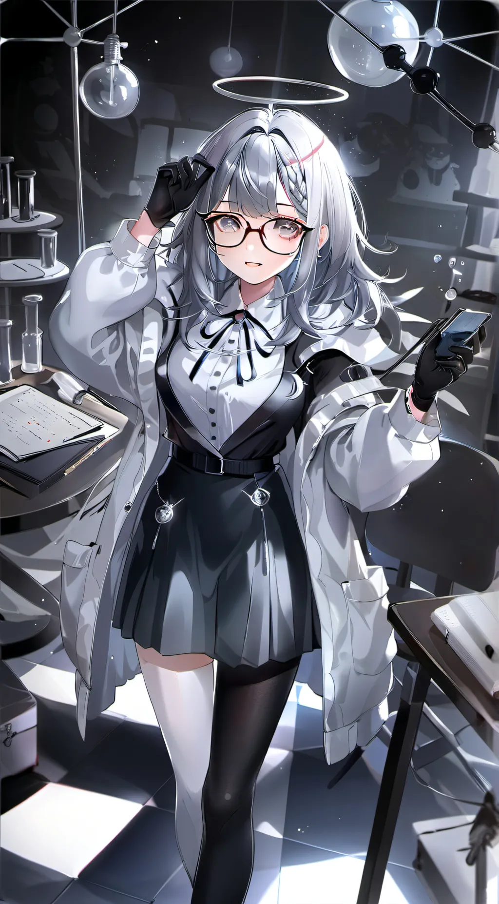 ai character: Rin background