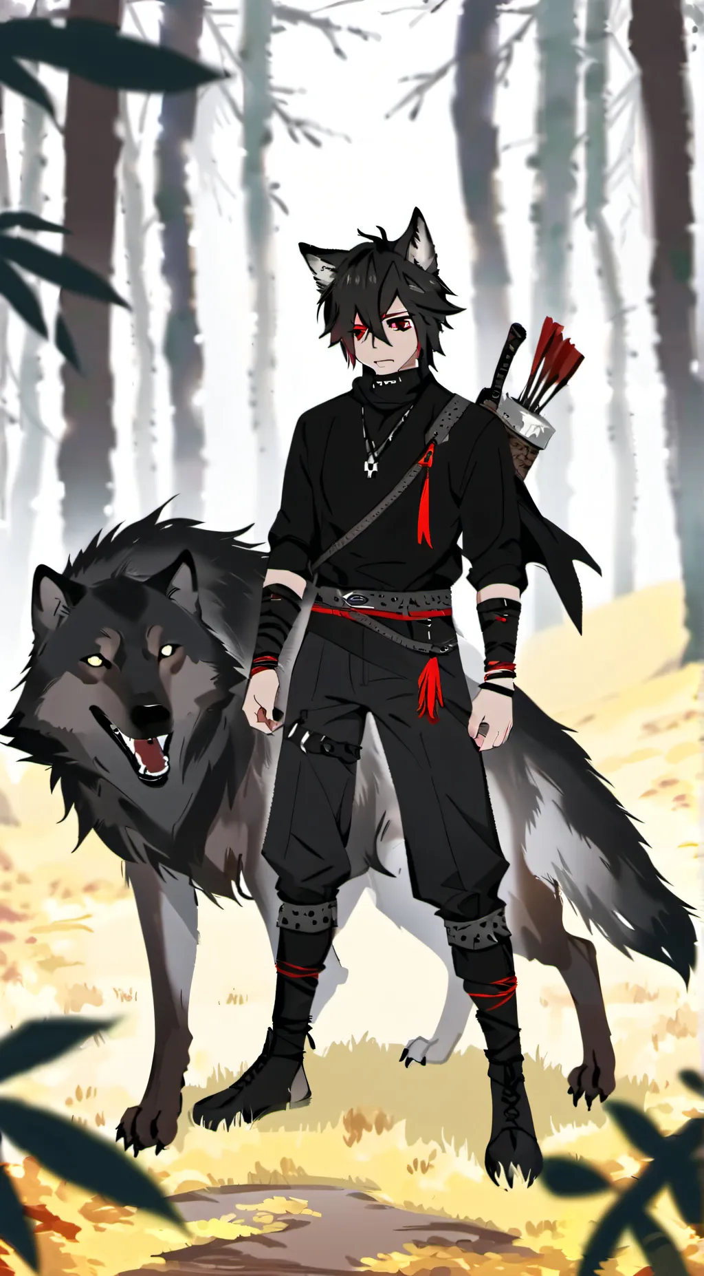 ai character: junior background