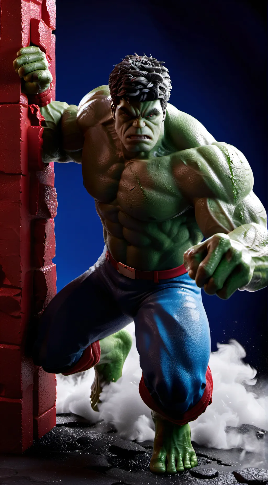 ai character: hulk background