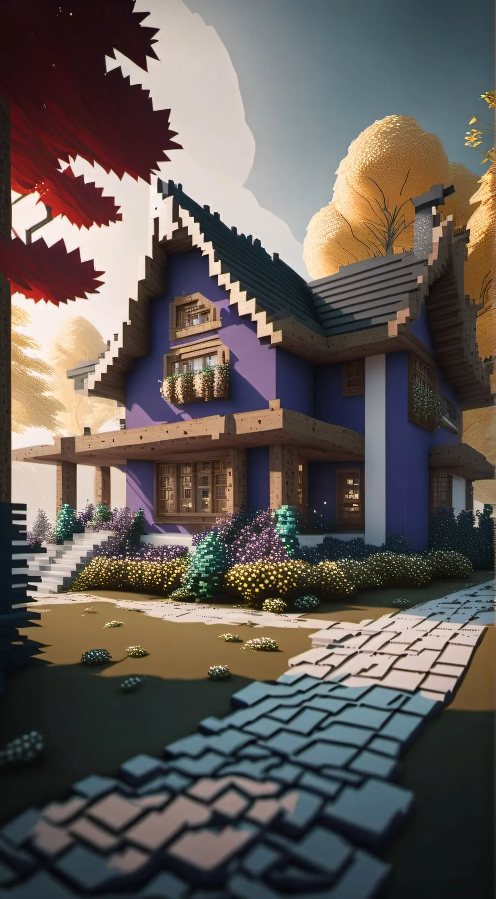 ai character: Aphmau and friends background