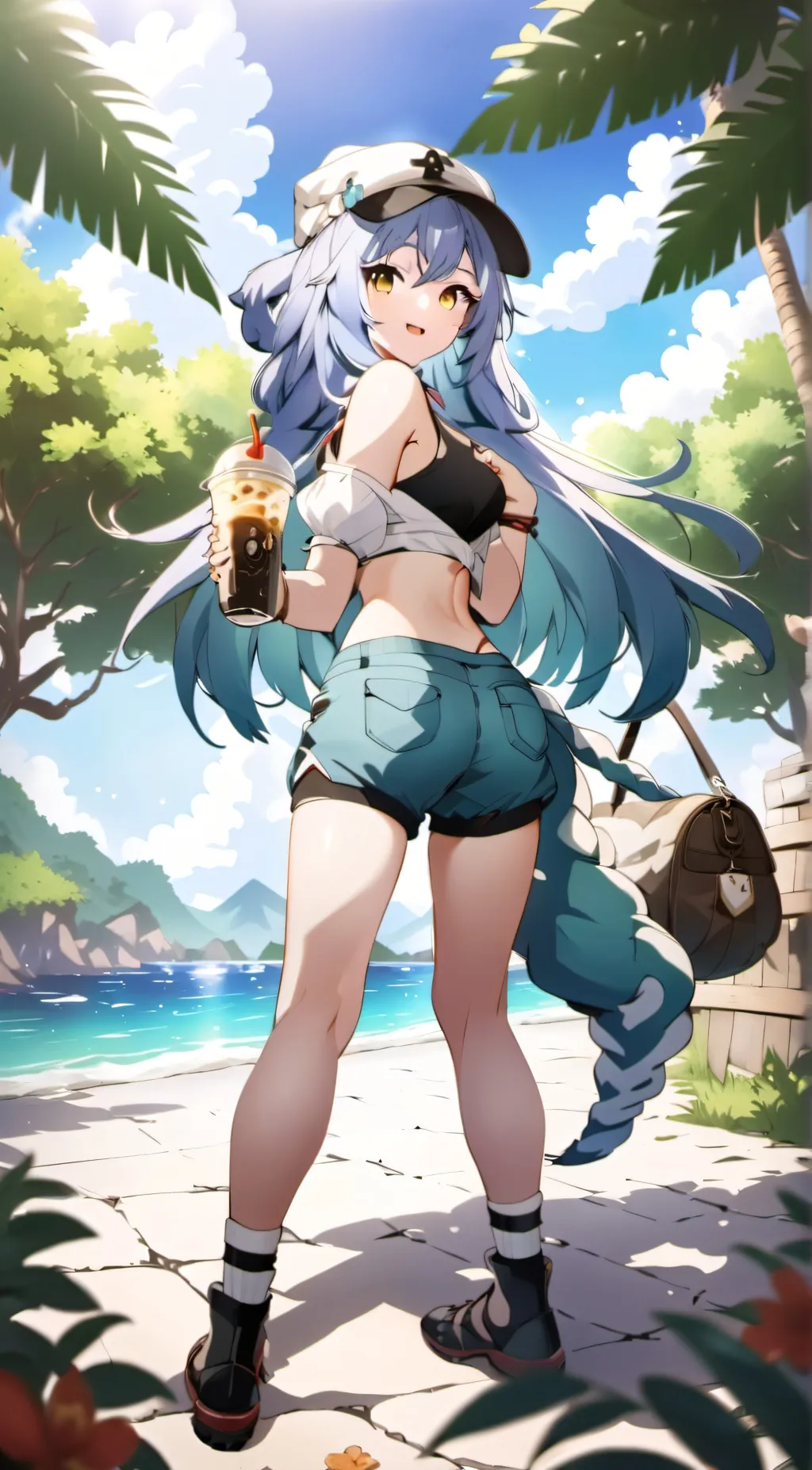 ai character:  Bulma background