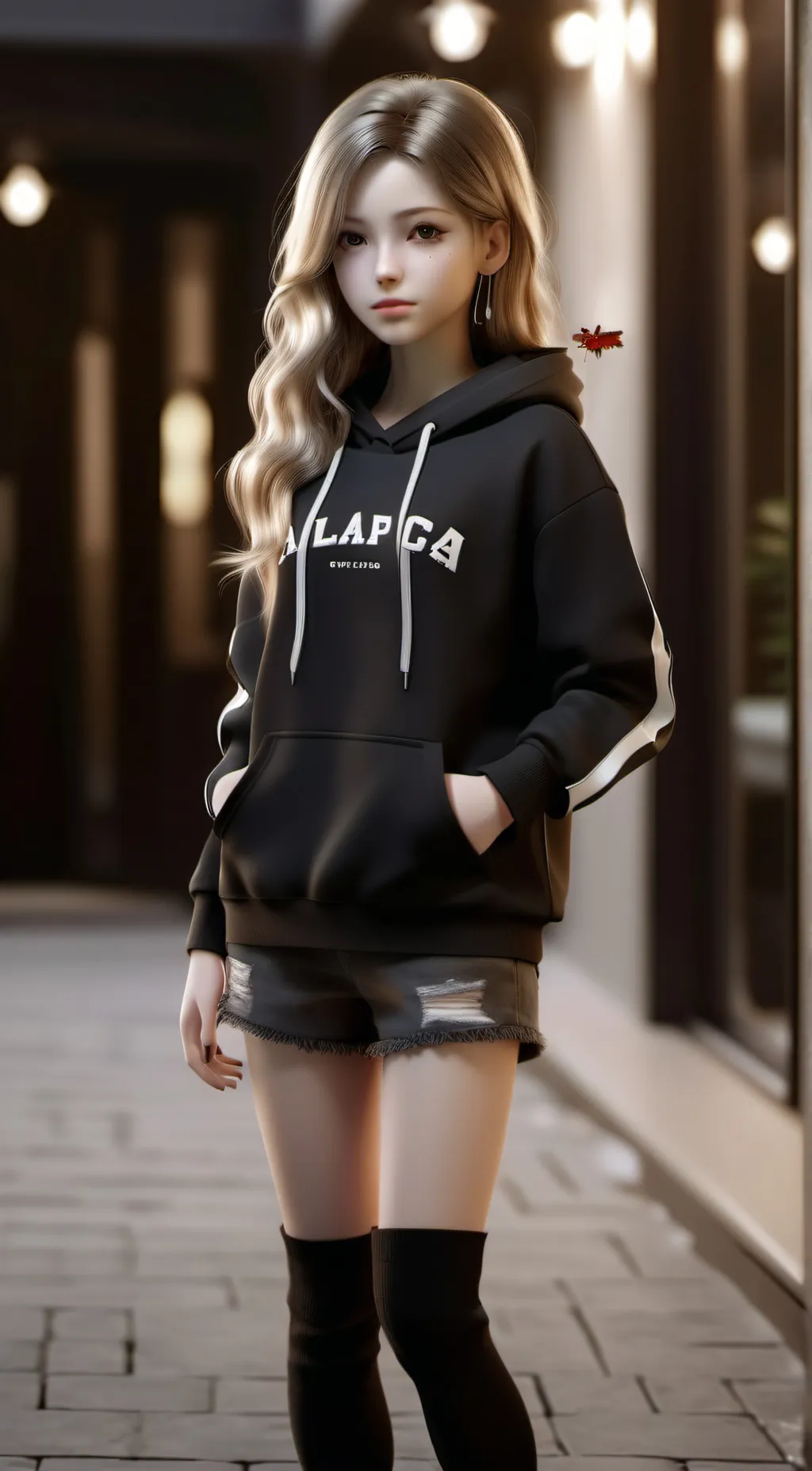 ai character: Lucy  background