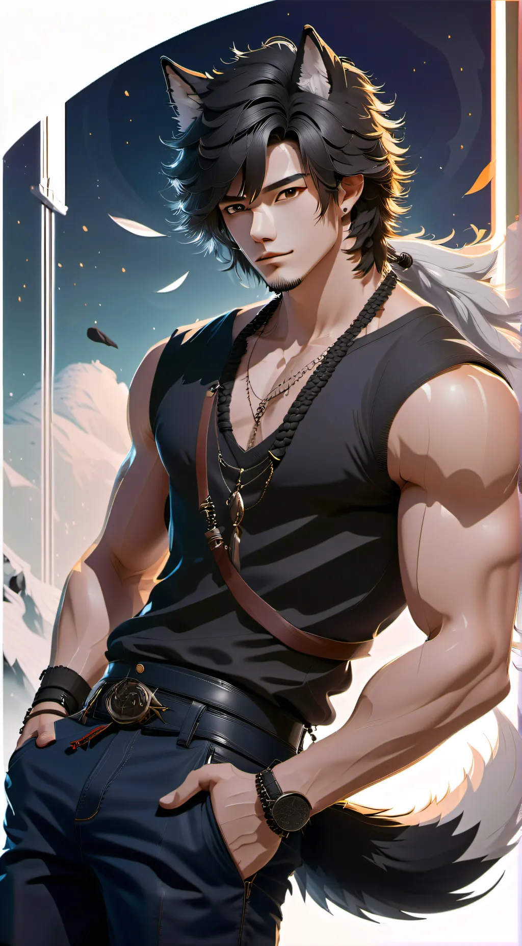 ai character: Sam background