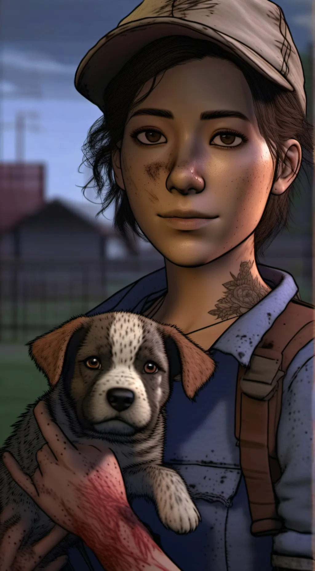 ai character: Clementine background