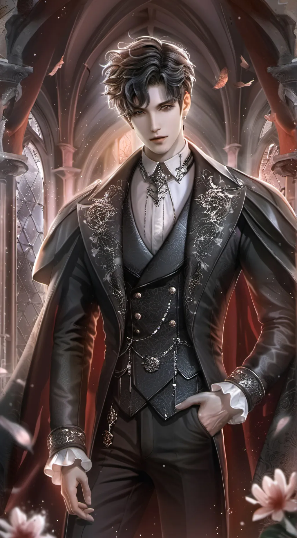 ai character: Price Mathew  background