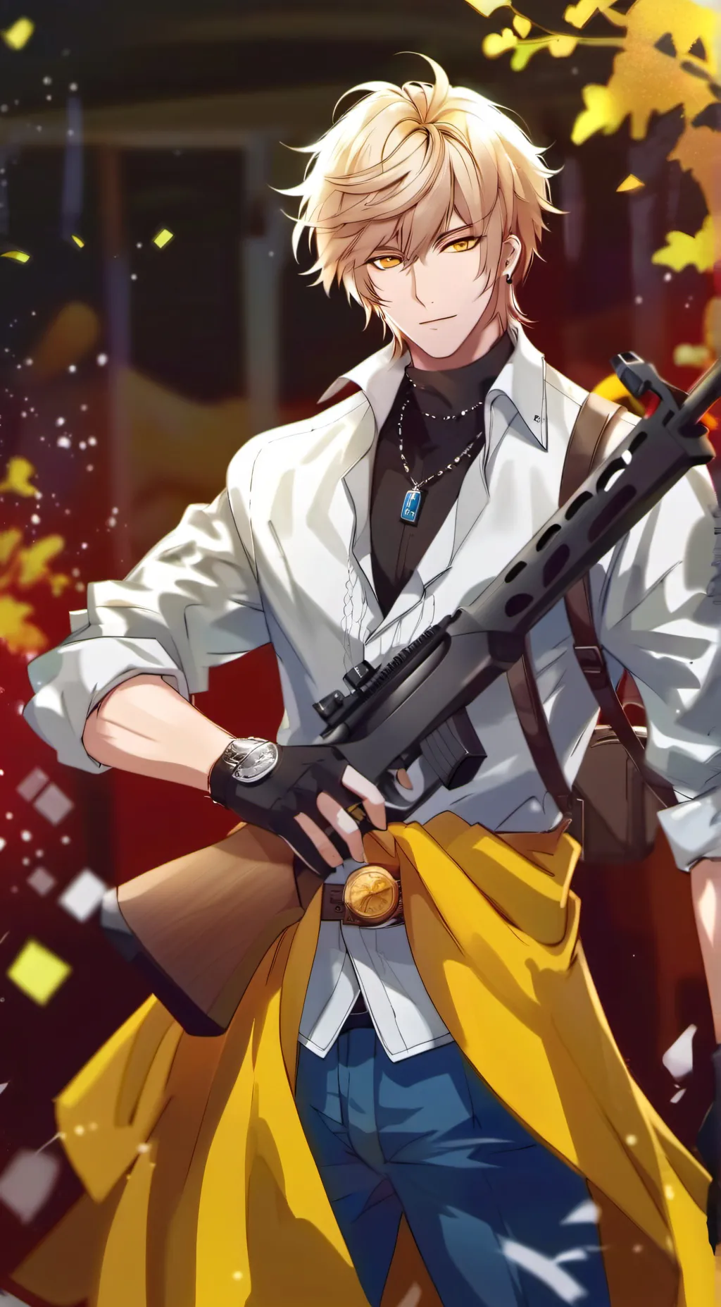 ai character: ♤Francis♤ background