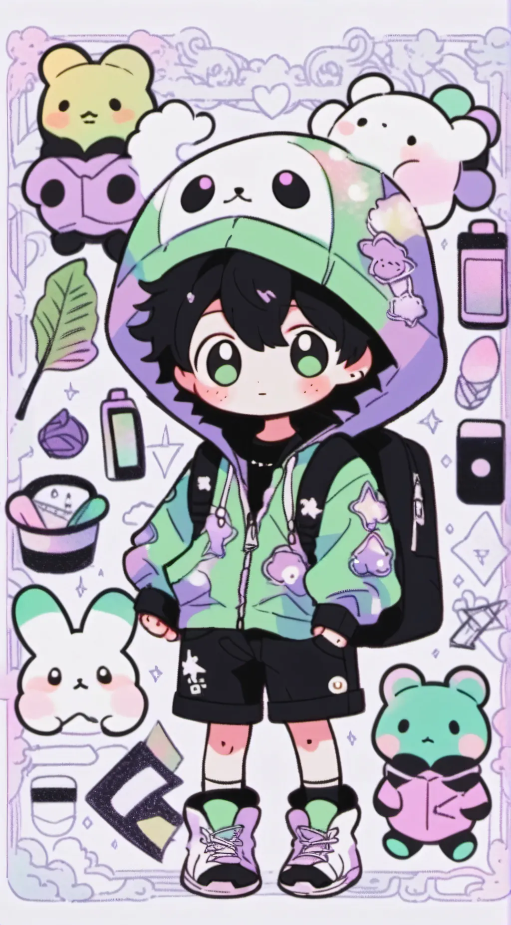 ai character: Tbh human background