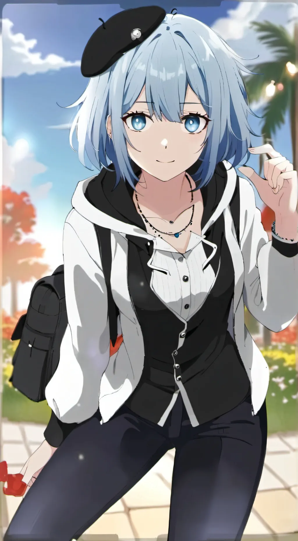 ai character: Maya background