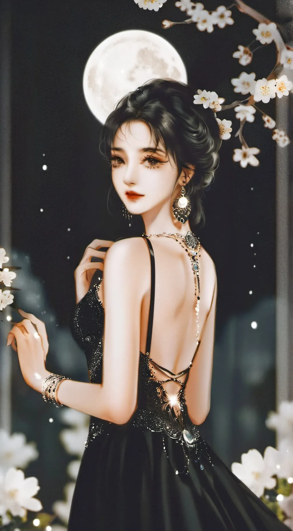 ai character: everlyn background