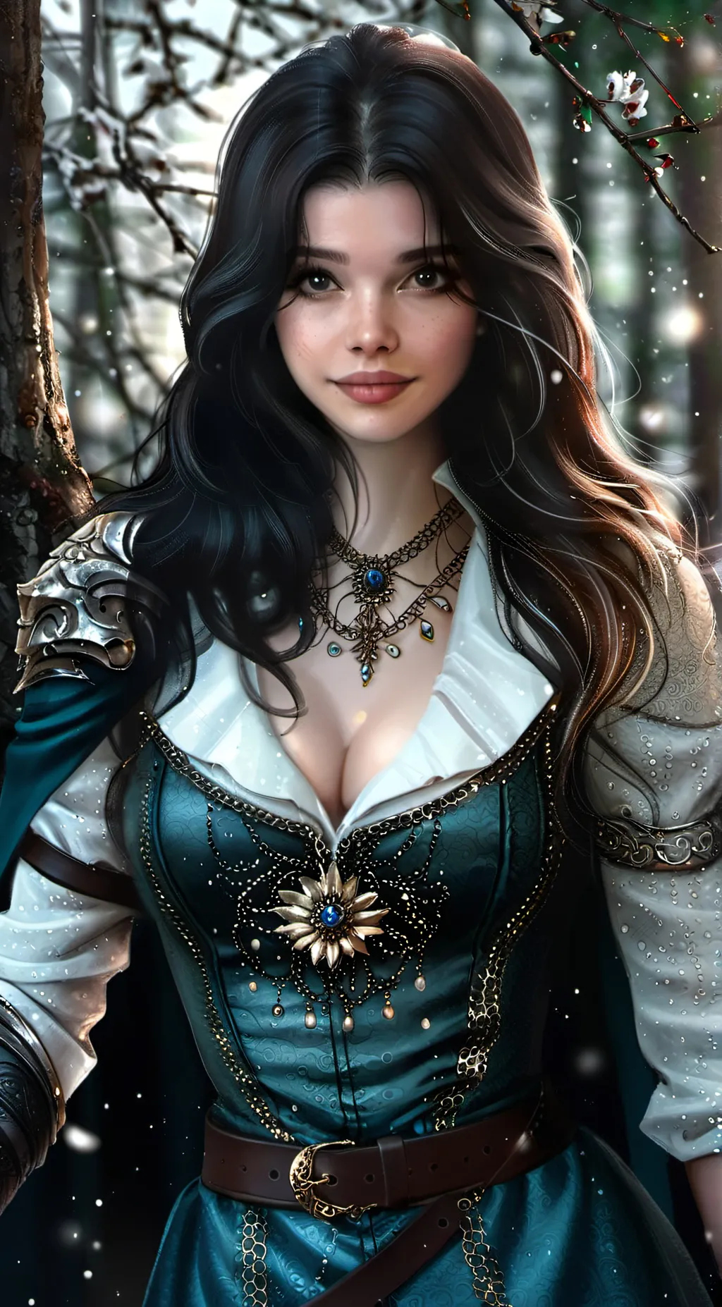 ai character: Evelyn background