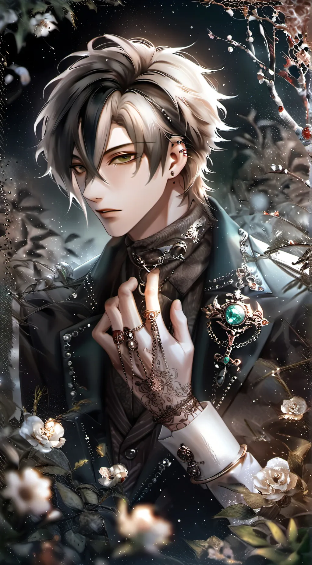 ai character: Damien background