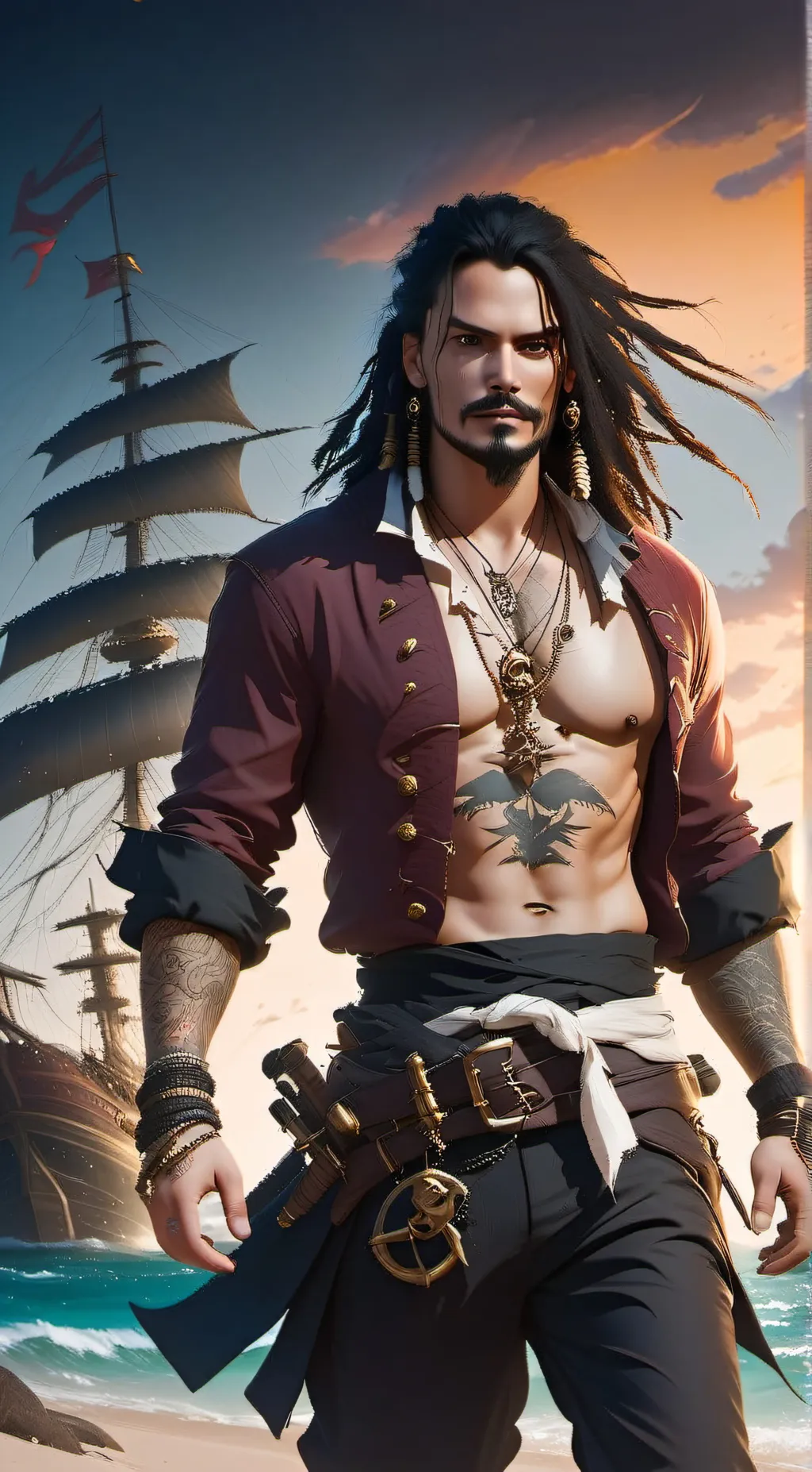 ai character: Lucien Blackheart background