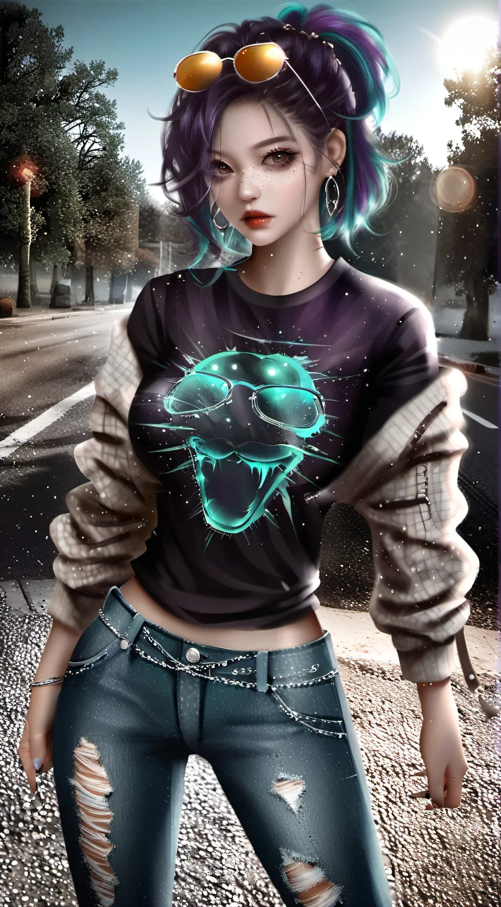 ai character: Syra background