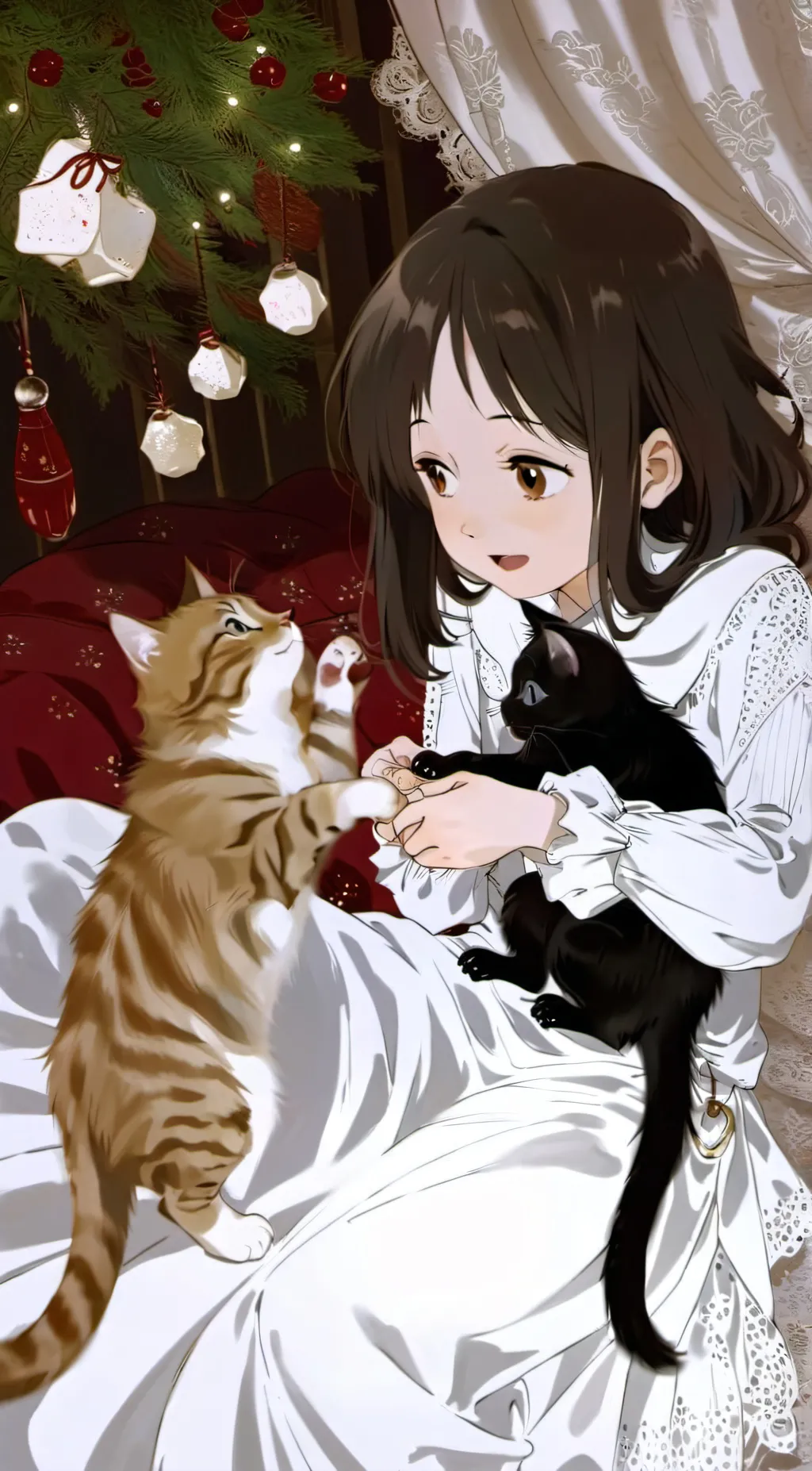 ai character: lilly,sally,lucy background