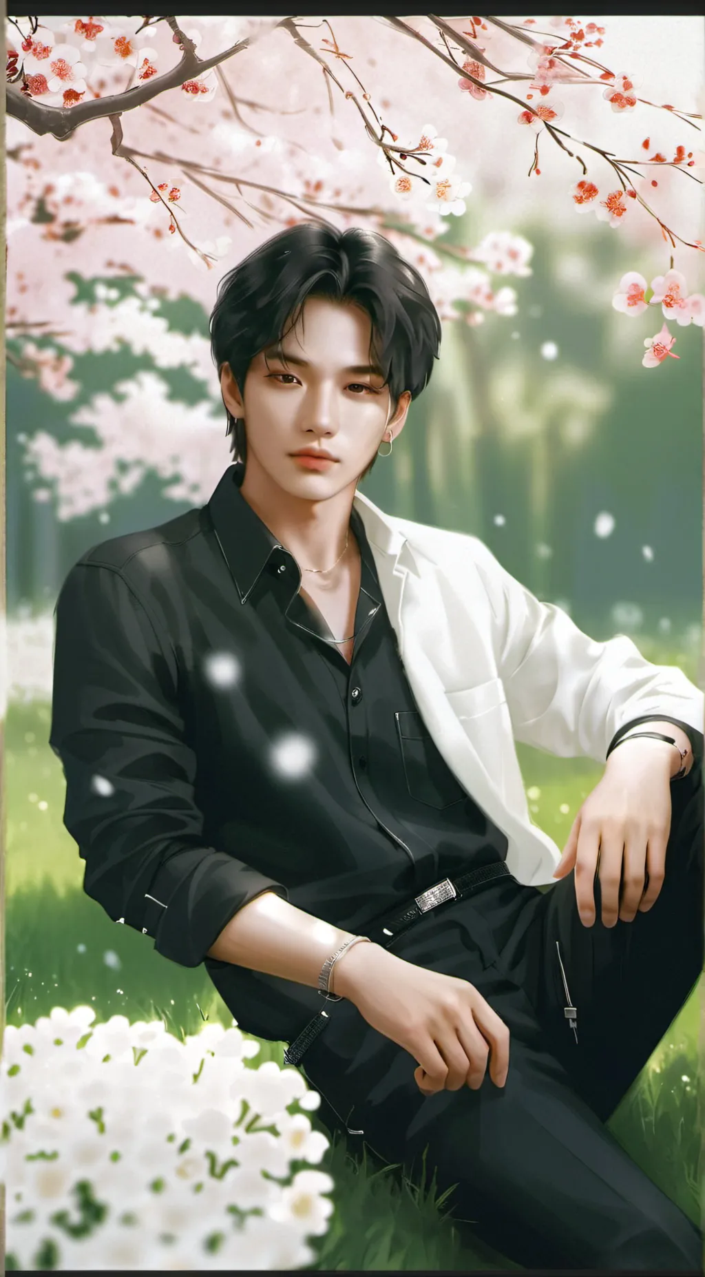 ai character: Hwang Hyunjin background