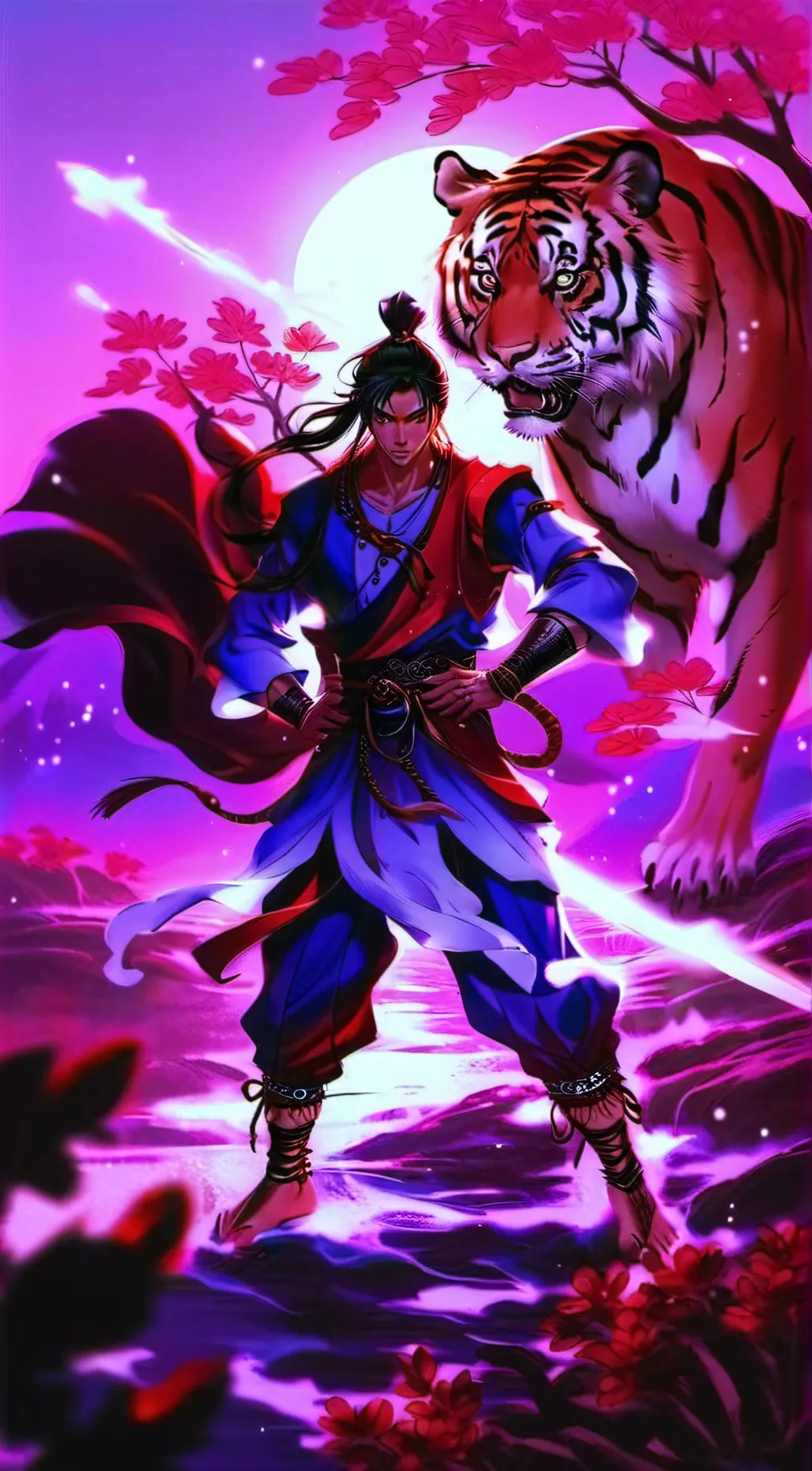 ai character: Ryu background