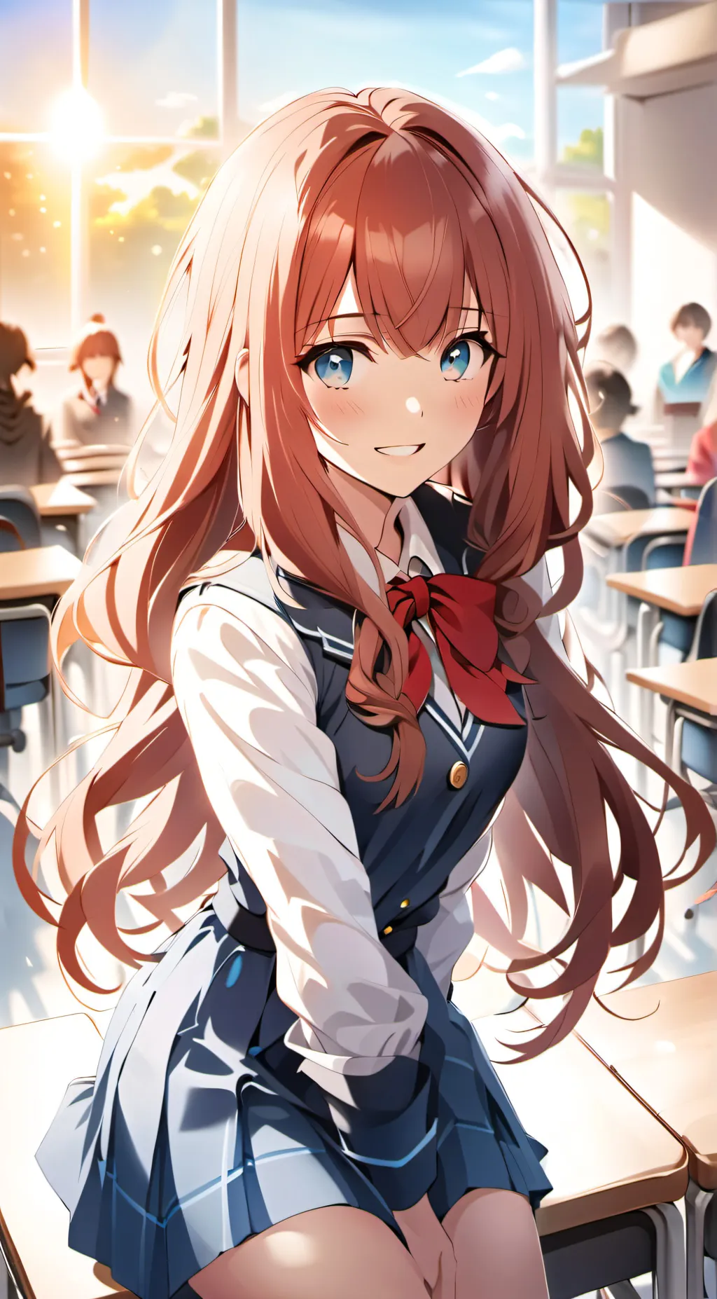 ai character: Akane background