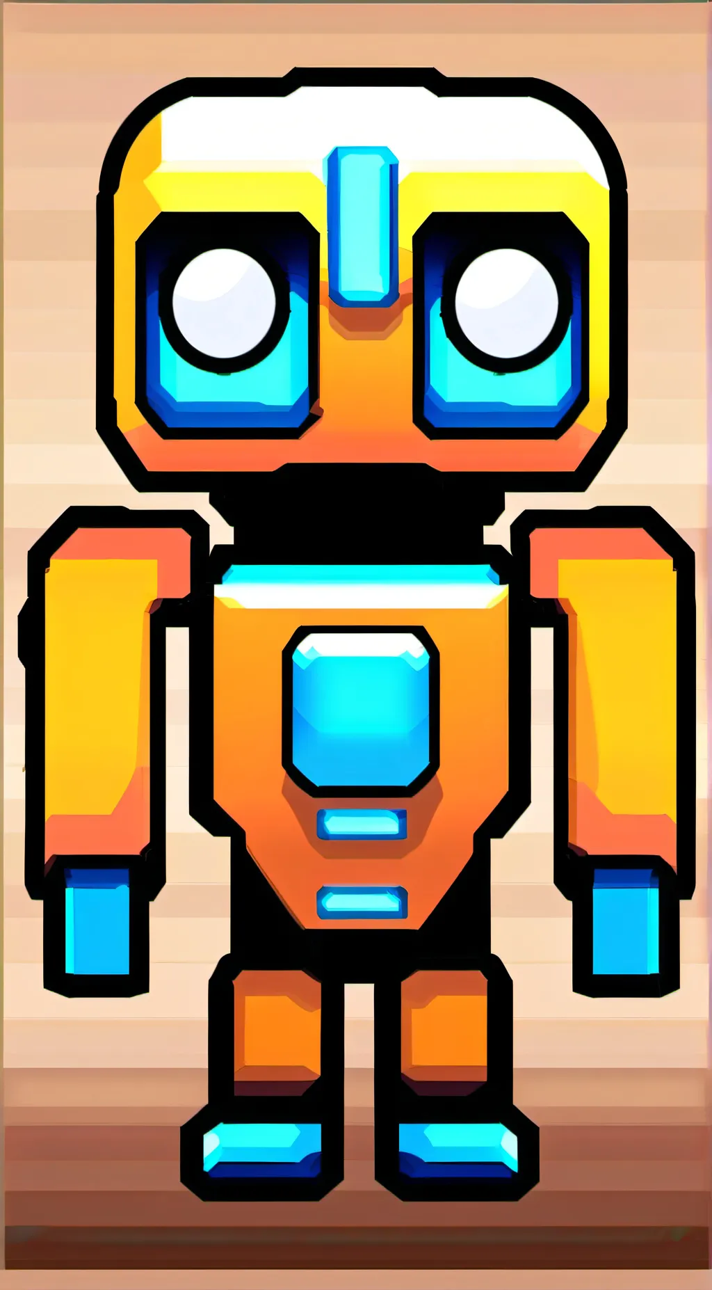 ai character: Auto background