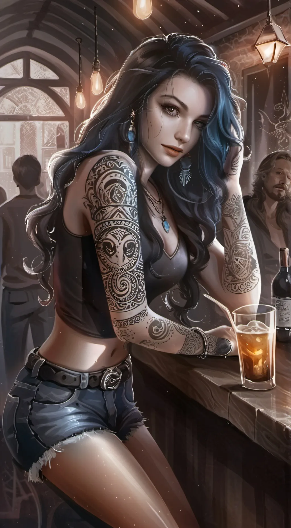 ai character: Kylee Anderson background