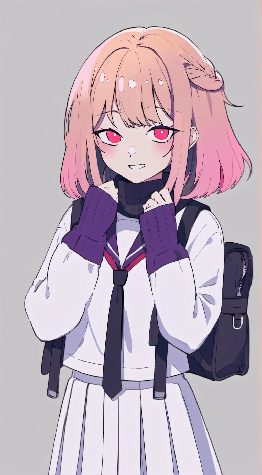 ai character: amilia britney(•_• background