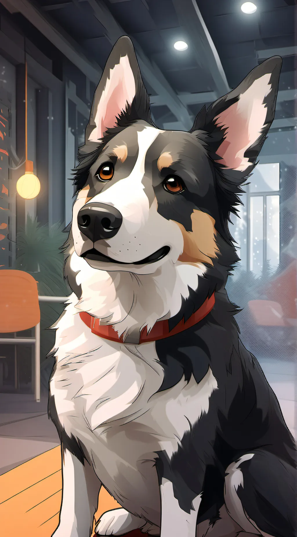 ai character: max!  background