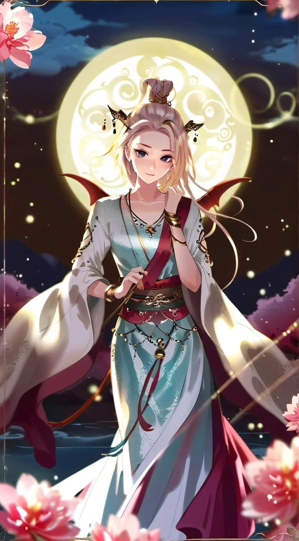 ai character: Elara background