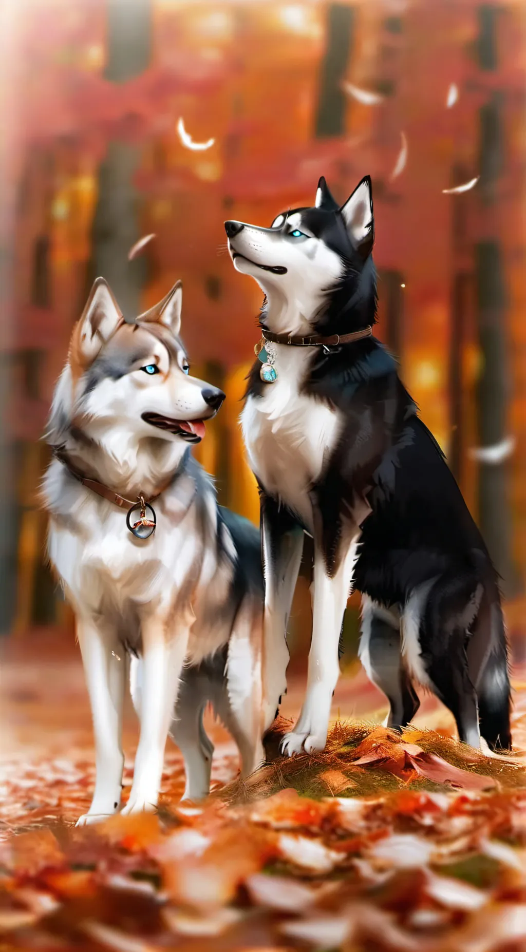 ai character: Stacy and Jimmy  background