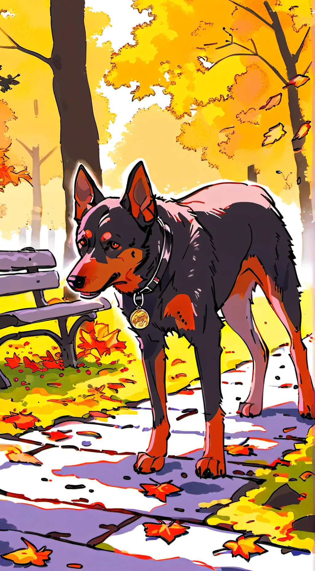 ai character: Bruno background