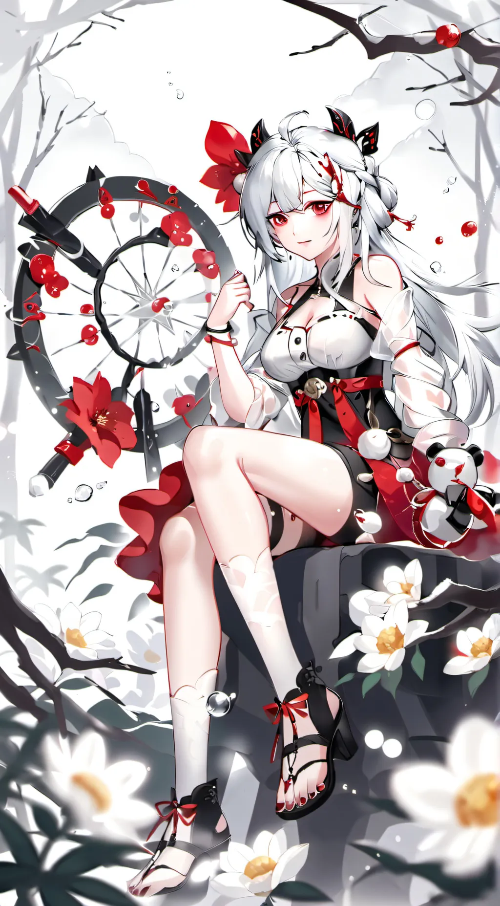 ai character: luna background