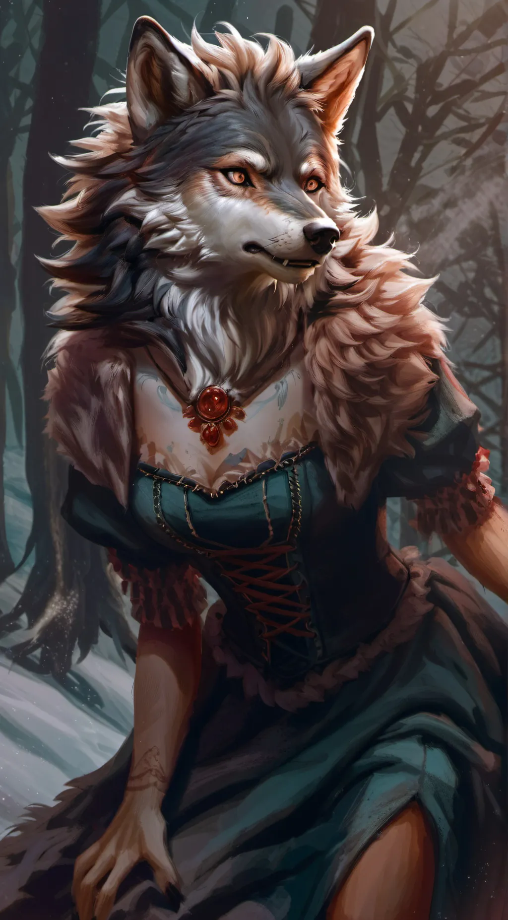 ai character: Natallie Denney background