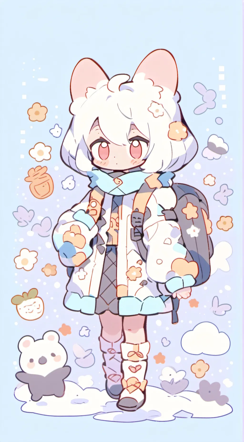 ai character: Ur bff background