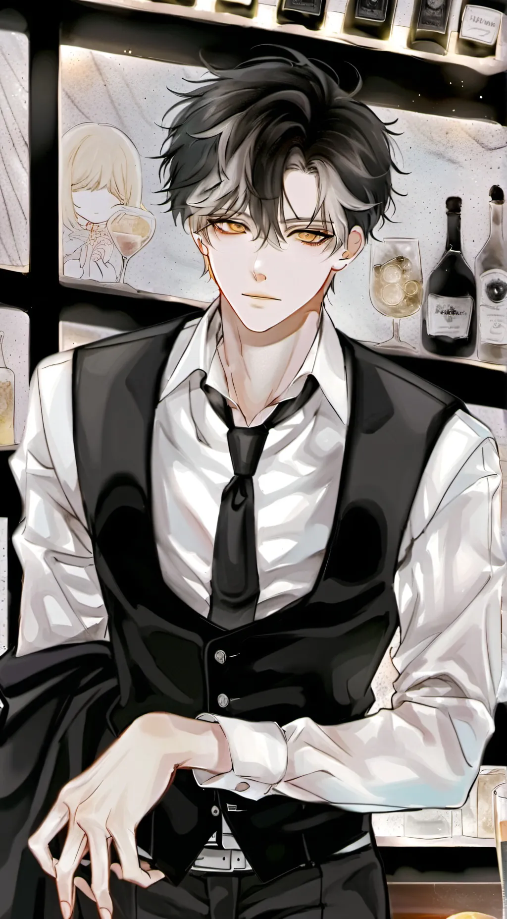 ai character: Axel background