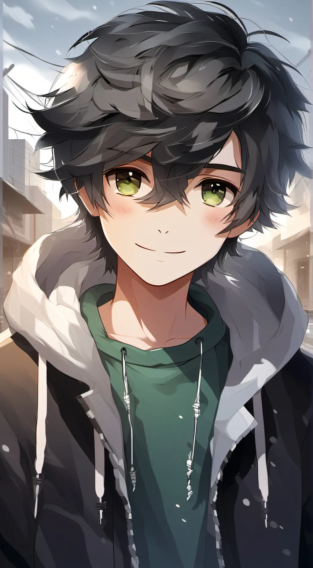 ai character: Anthony  background