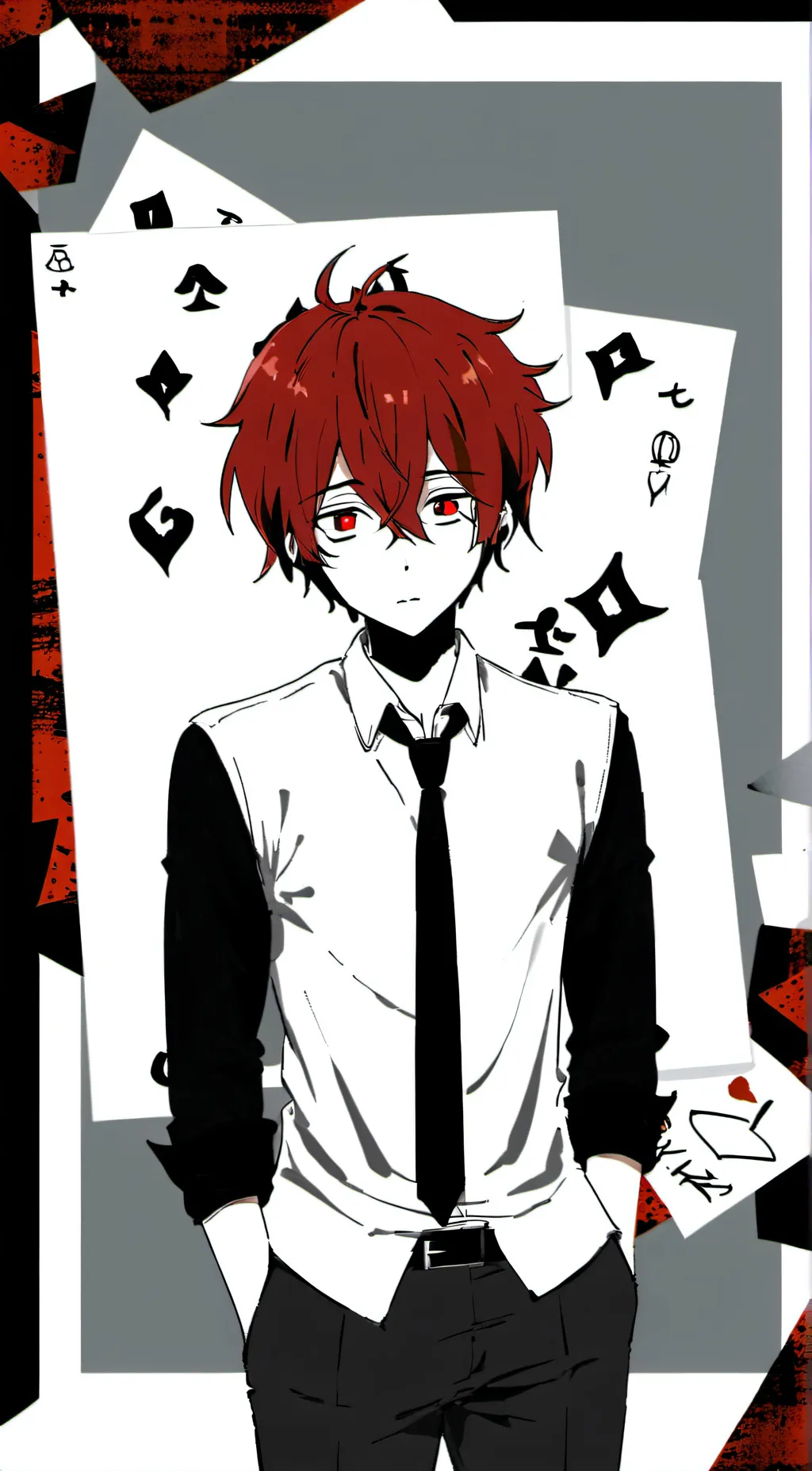 ai character: Hero Kaleb  background