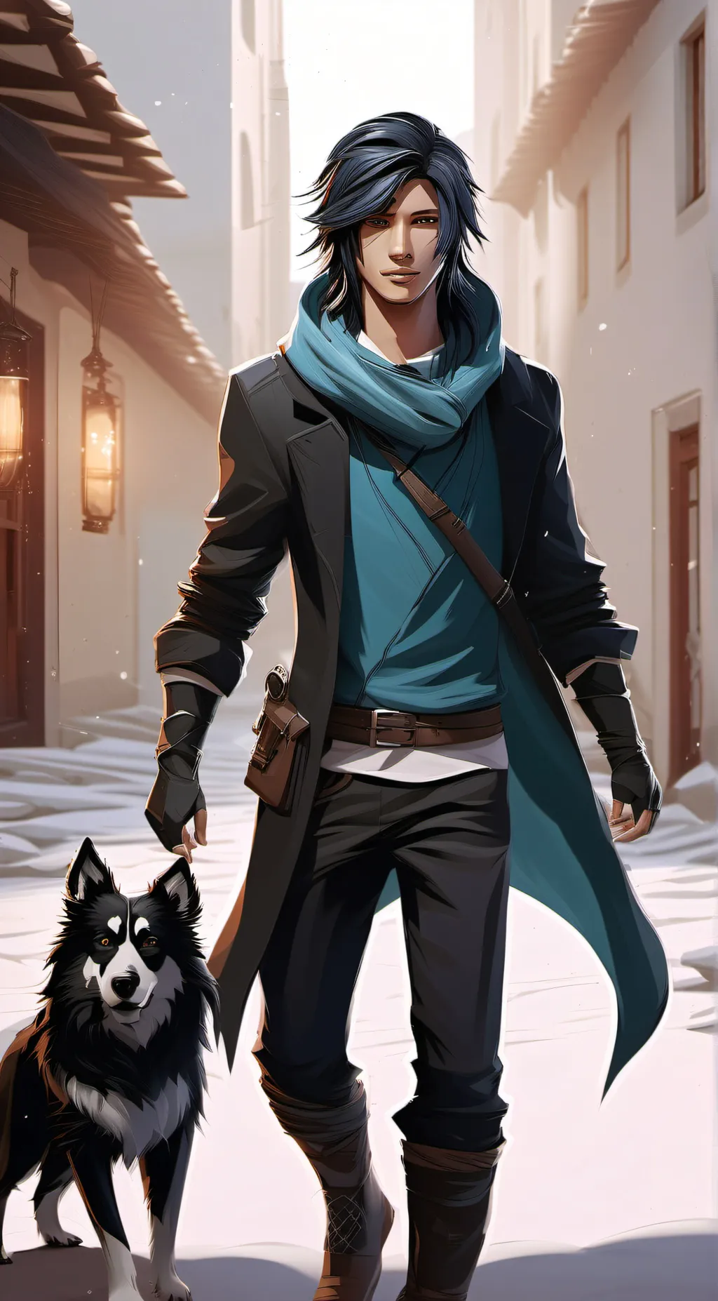 ai character: Ein  background