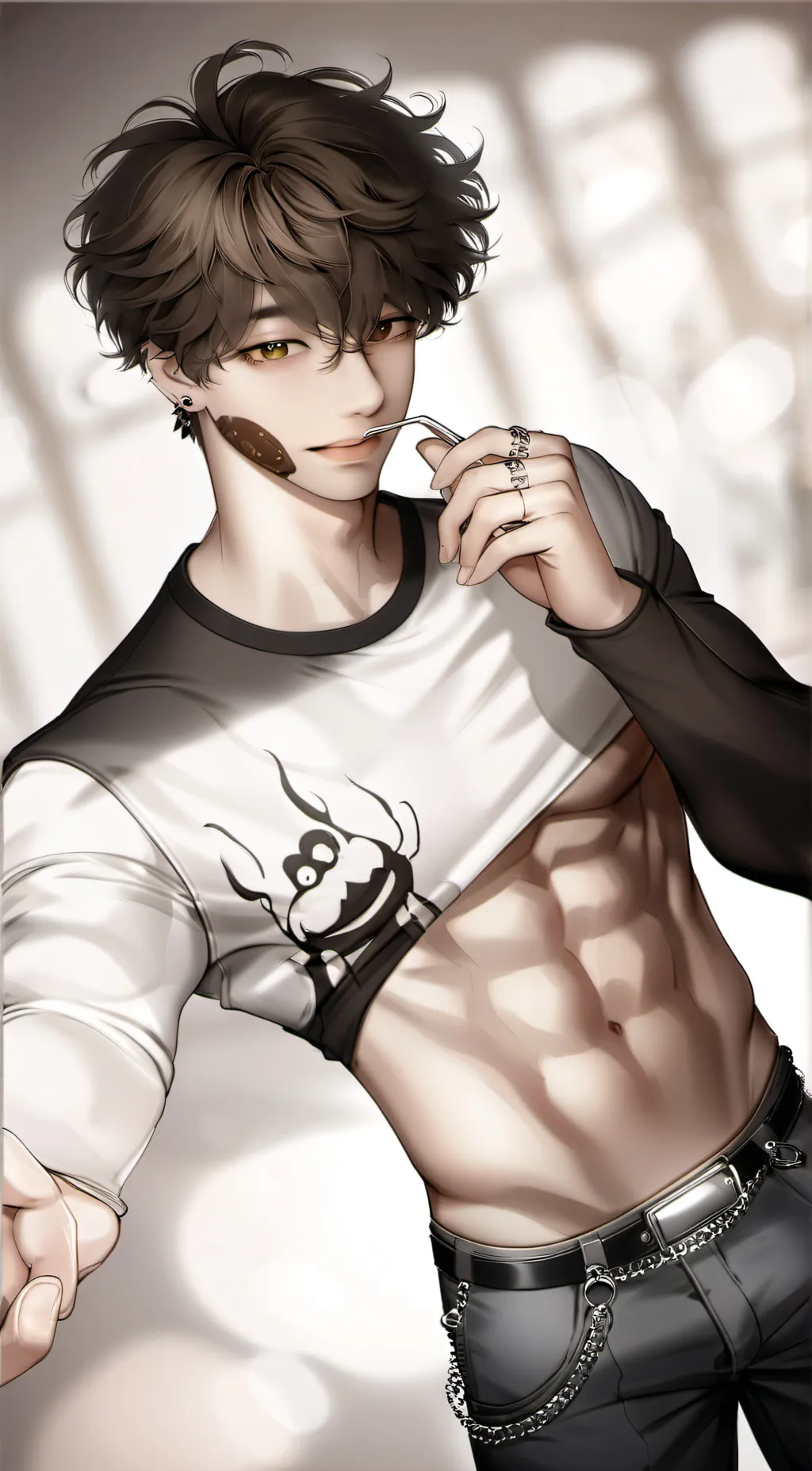 ai character: |•~ Damien ~•| background