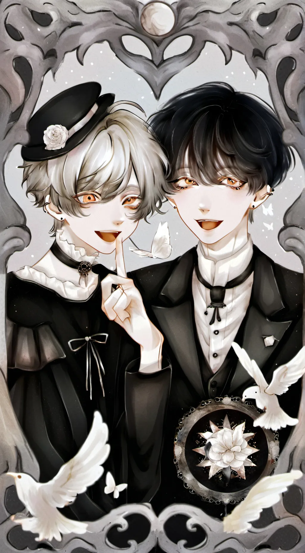 ai character: mental patient 1😀 background