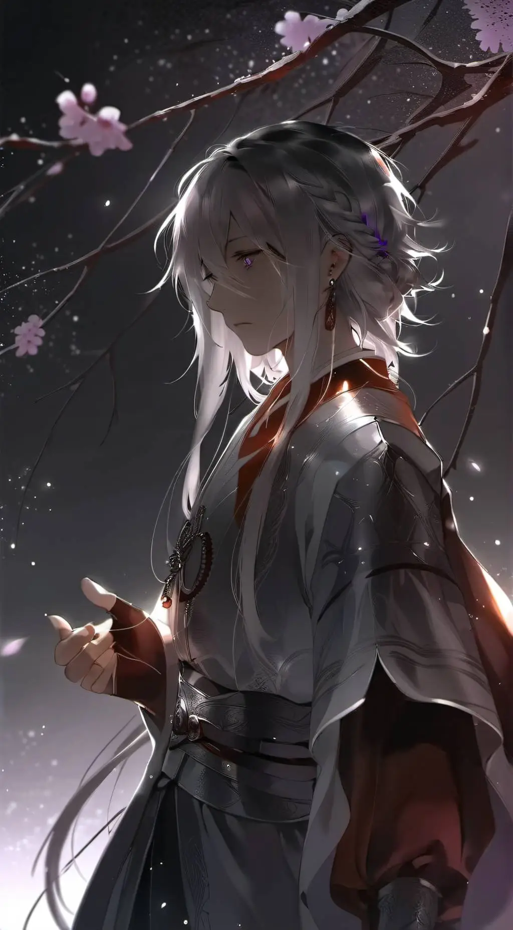 ai character: Amethyst background