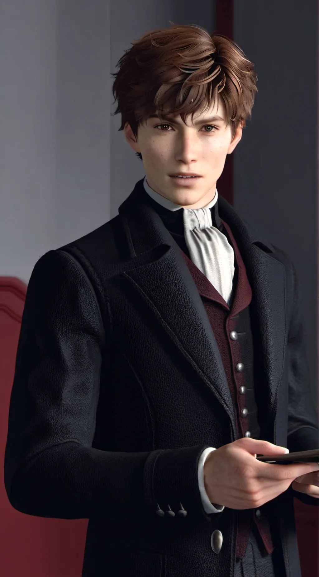 ai character: Sebastian Sallow background