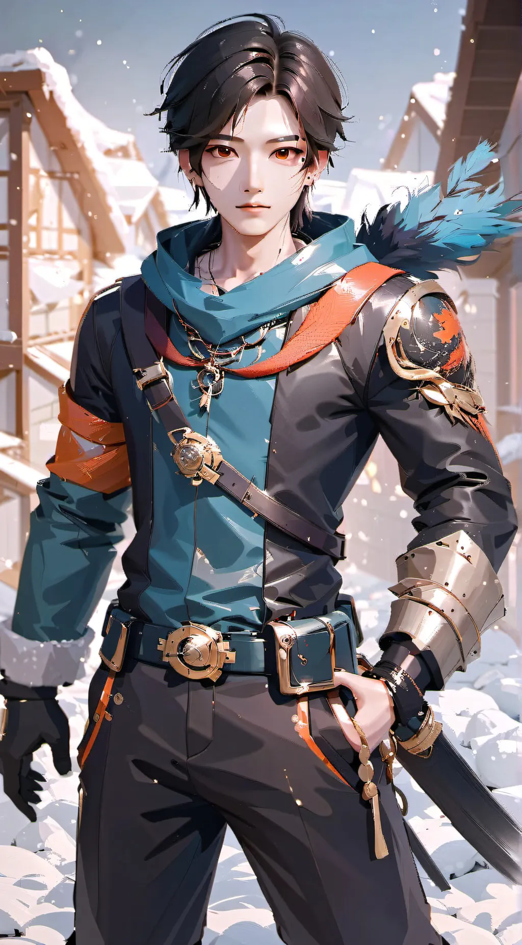 ai character: Luke background