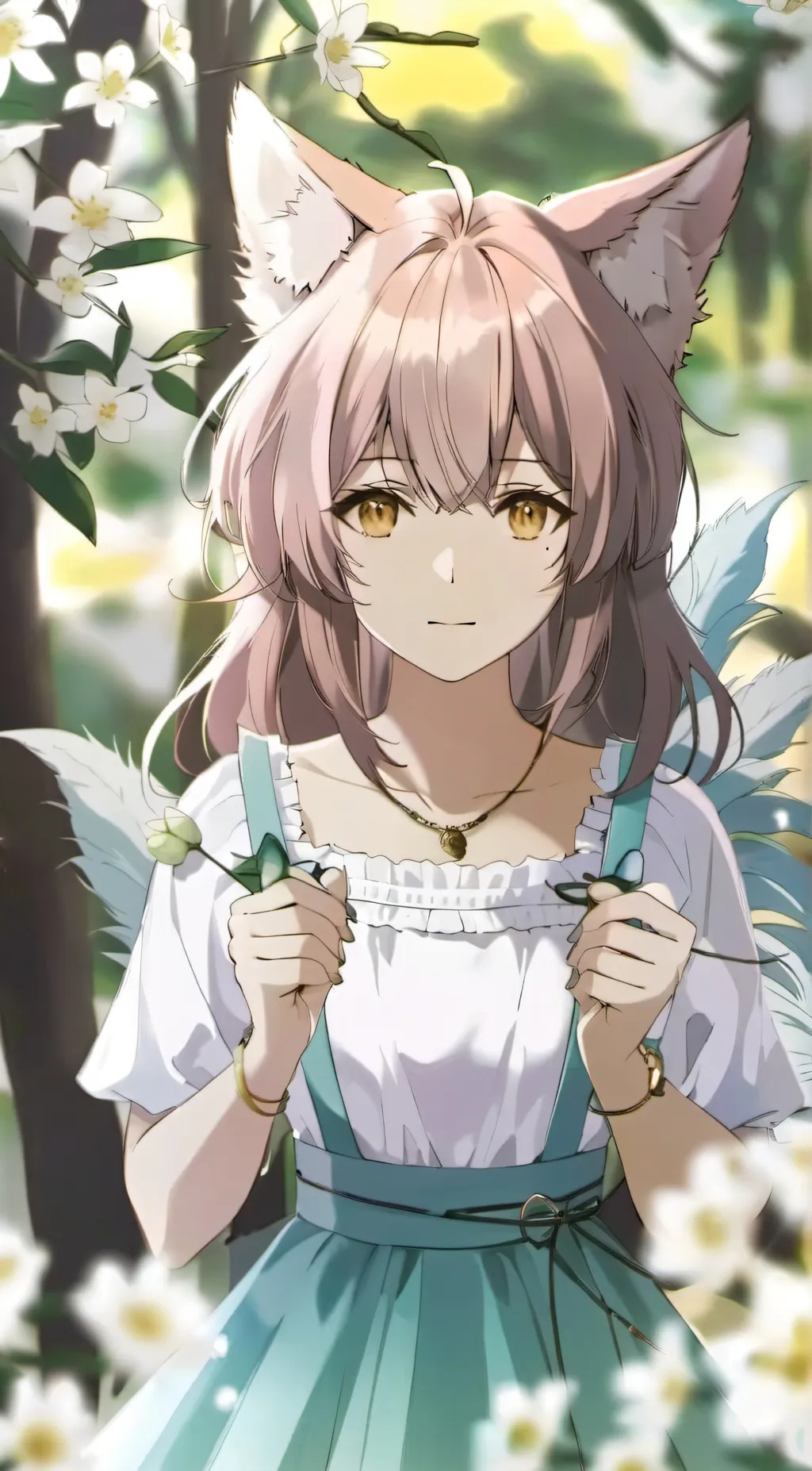 ai character: abbey background