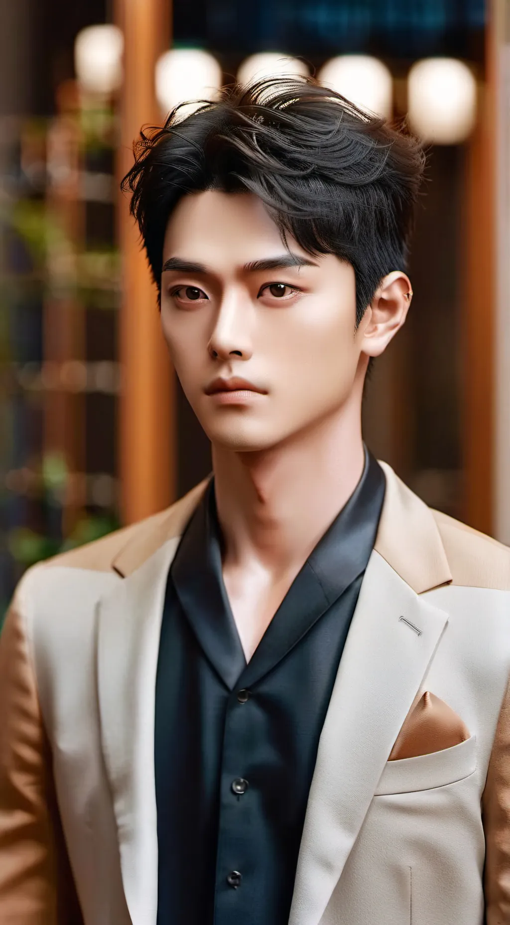 ai character: Saratō Wong  background