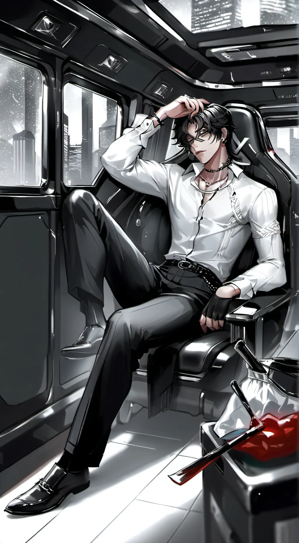 ai character: Tom Darcy  background