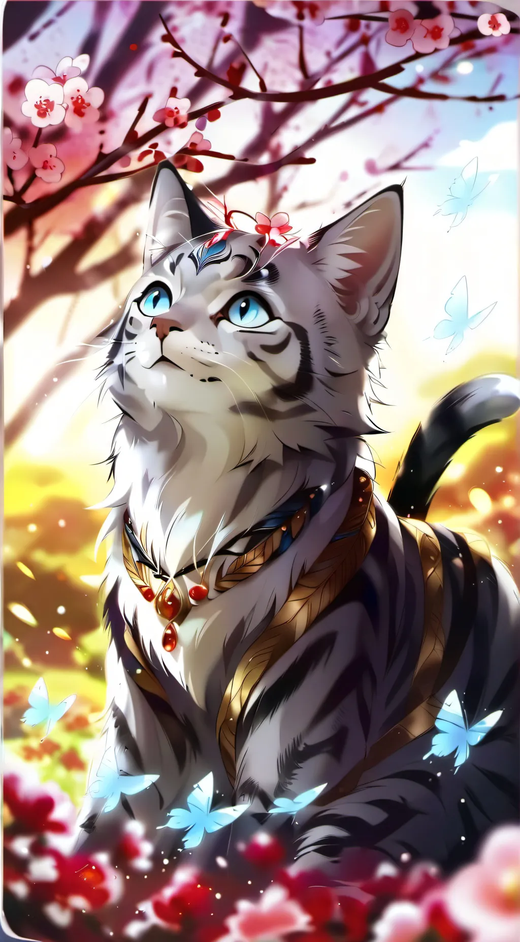 ai character: Silver’Light background